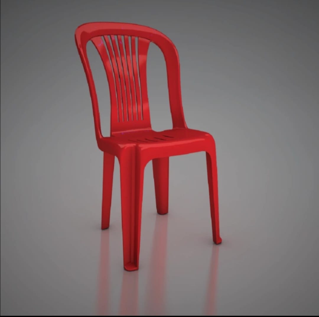 ARMLESS PLASTIC CHAIR